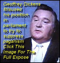 Geoffrey Dickens caught lying on national TV